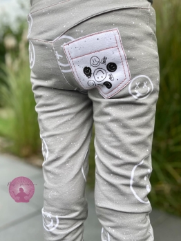 Taschen Patch - Konfetti - " Smilie ALL "